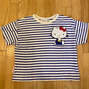 Hello Kitty cropped shirt